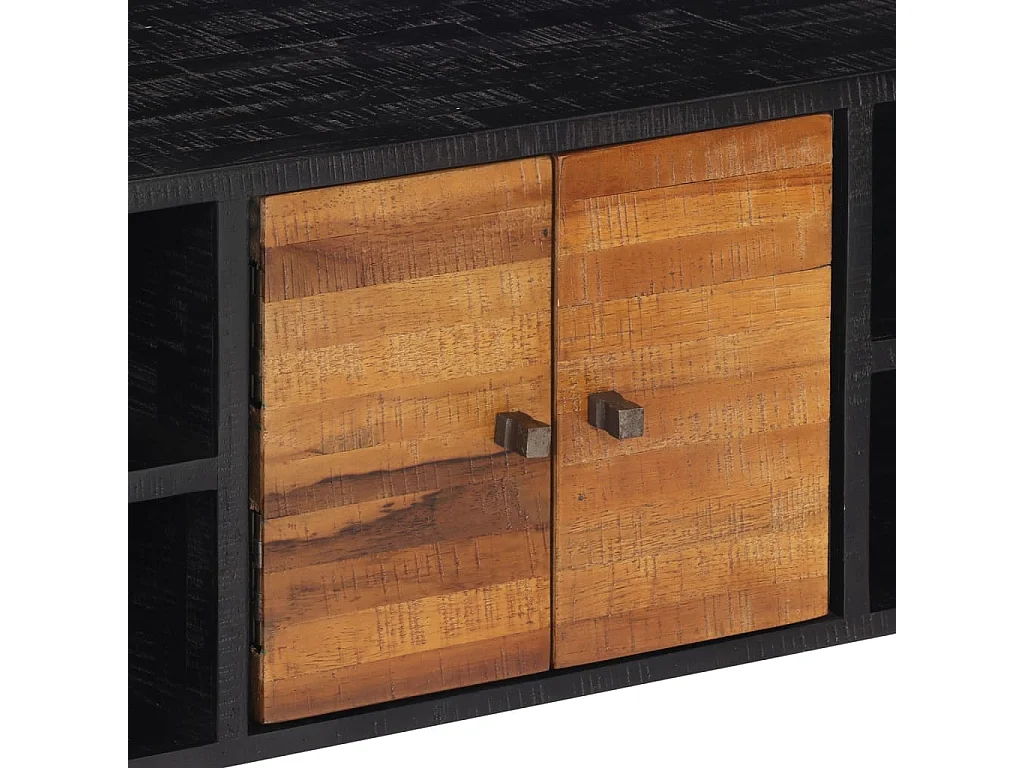 TV-meubel 112x31x45 cm massief gerecycled teakhout