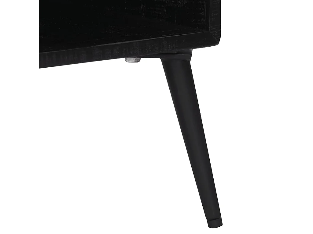 TV-Schrank 112x31x45 cm massives wiederverwertetes Teakholz