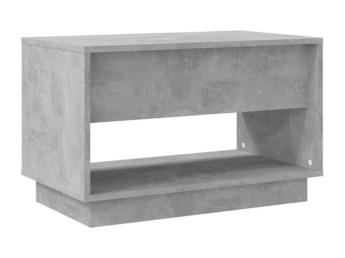 Mueble de TV gris hormigón 70x41x44 cm madera de ingeniería