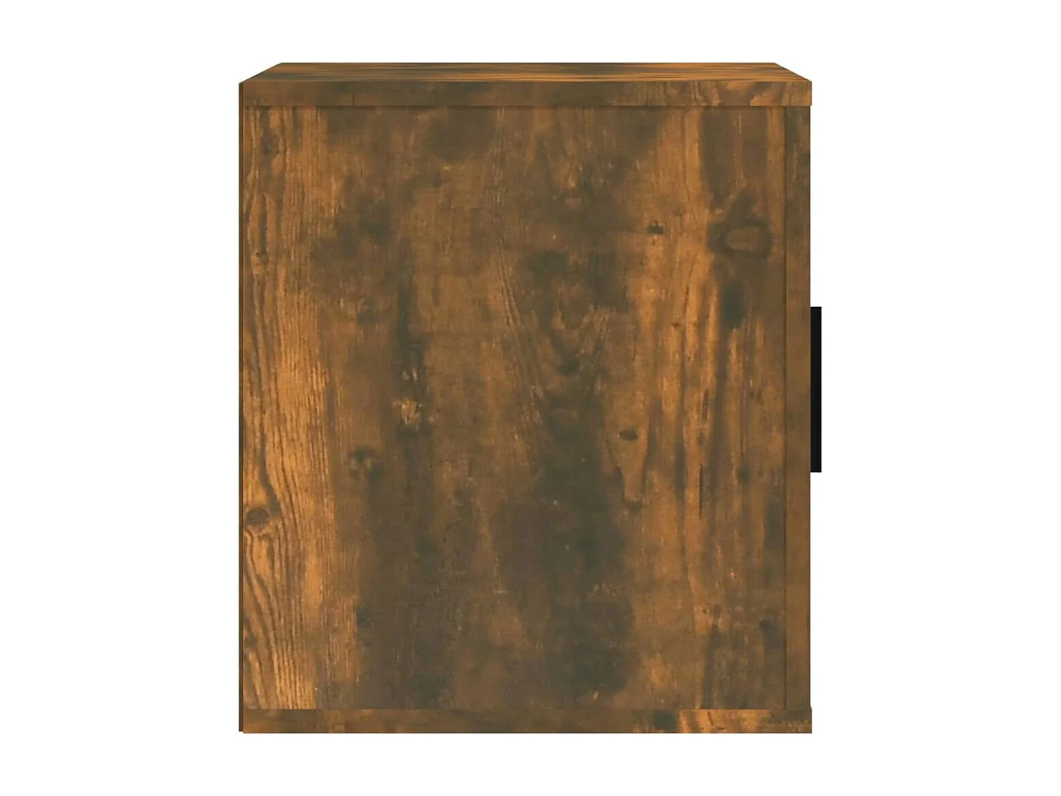 Meuble TV Chêne fumé 100x35x40 cm Bois d'ingénierie