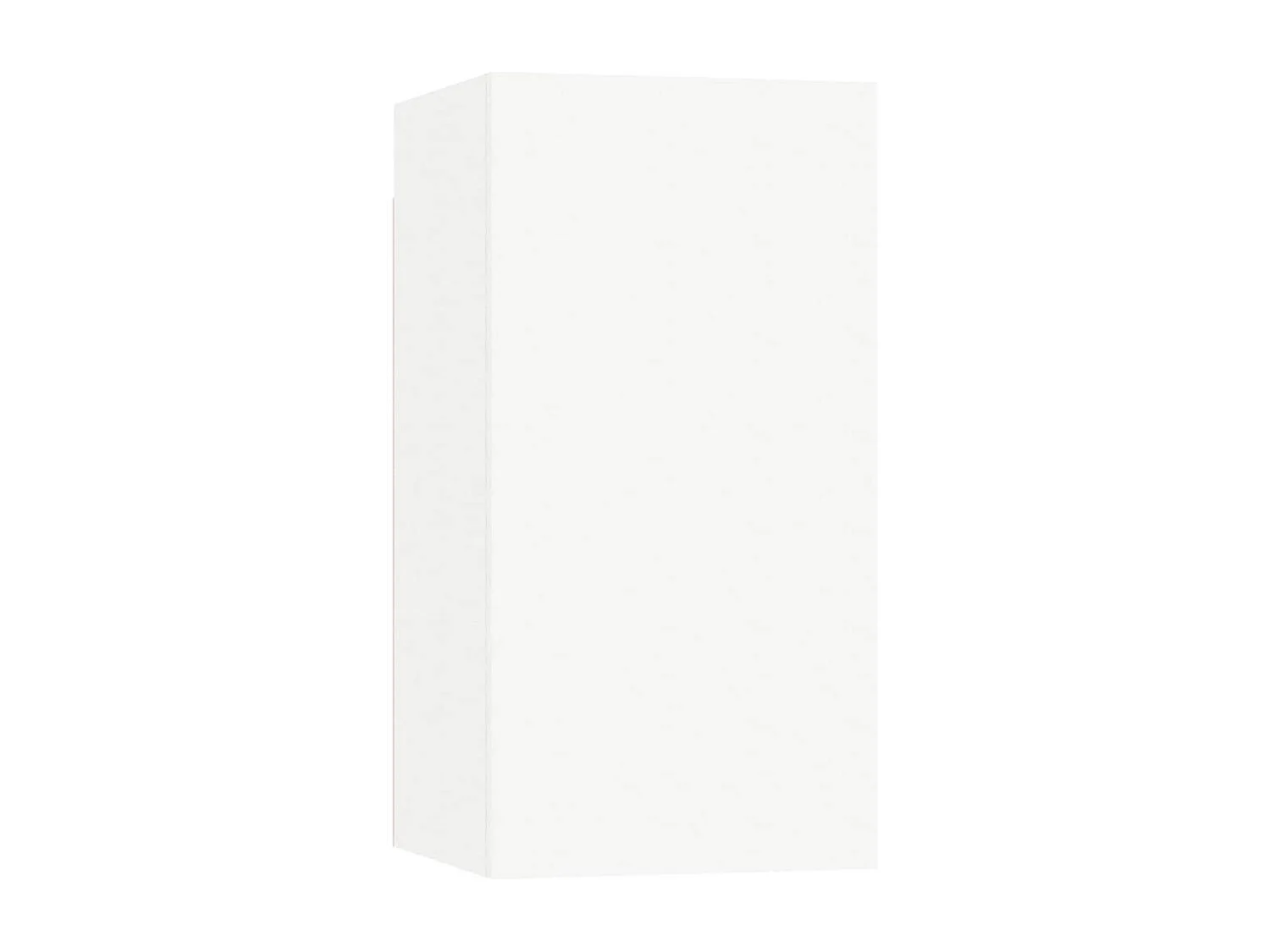 Meuble TV Blanc 30,5x30x60 cm Bois d’ingénierie