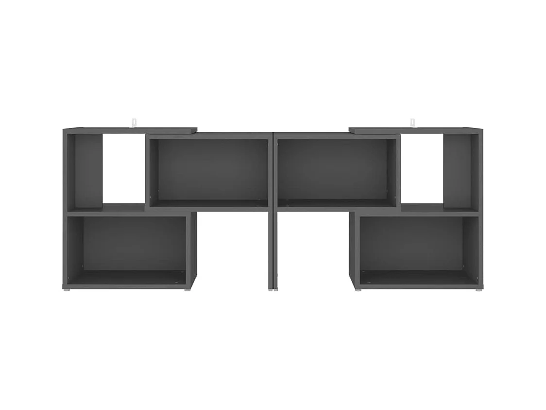 Meuble TV Gris 104x30x52 cm Bois d'ingénierie