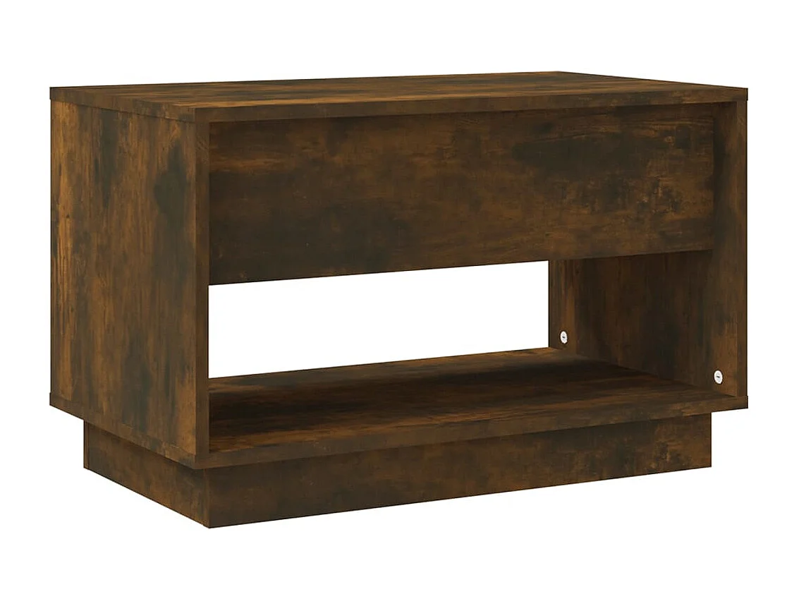 Mueble de TV de roble ahumado 70x41x44 cm madera de ingeniería