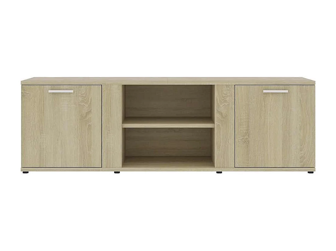 Mobile TV in rovere Sonoma 120x34x37 cm in legno ingegnerizzato