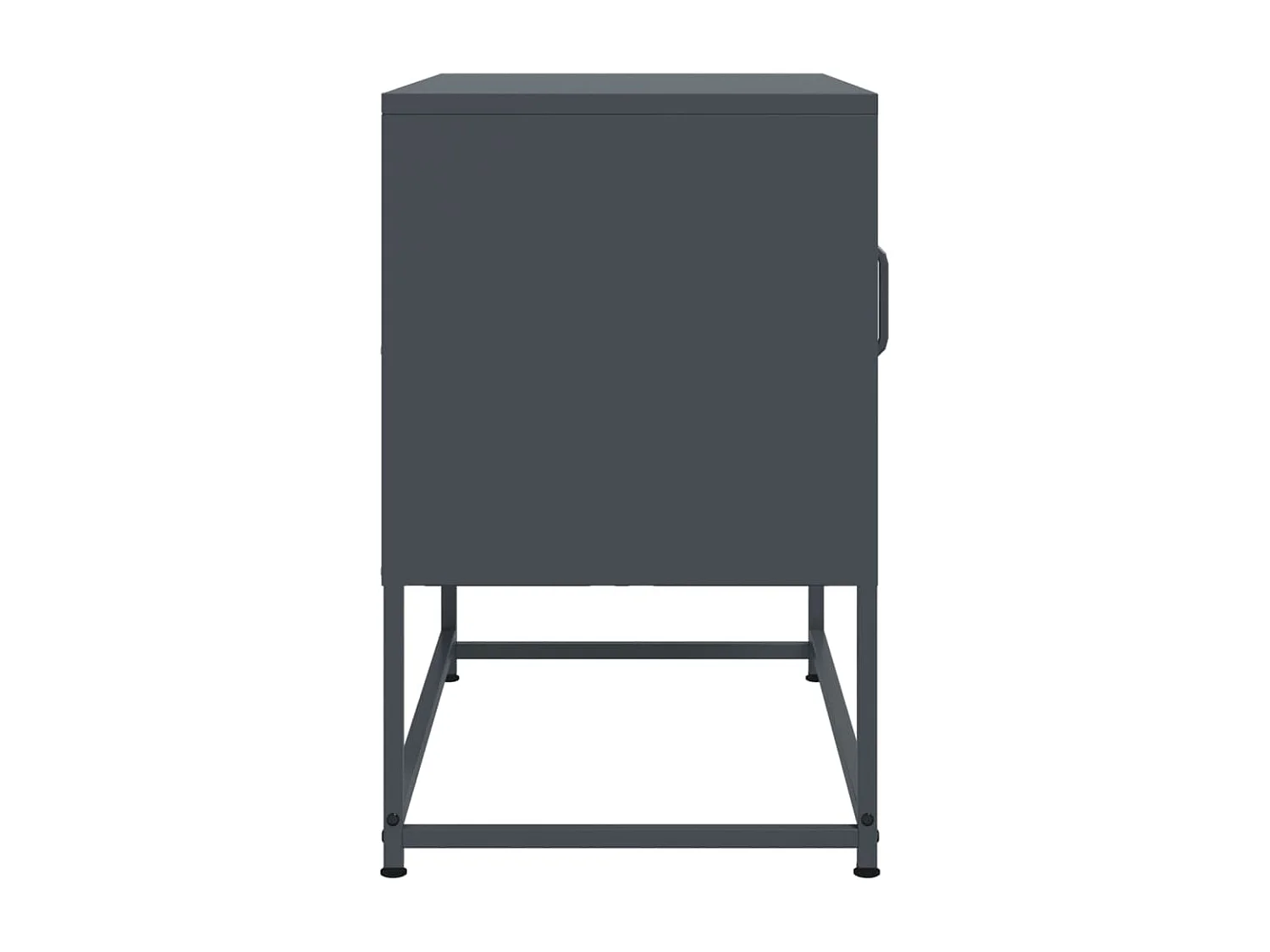 Meuble TV rose 100,5x39x60,5 cm acier