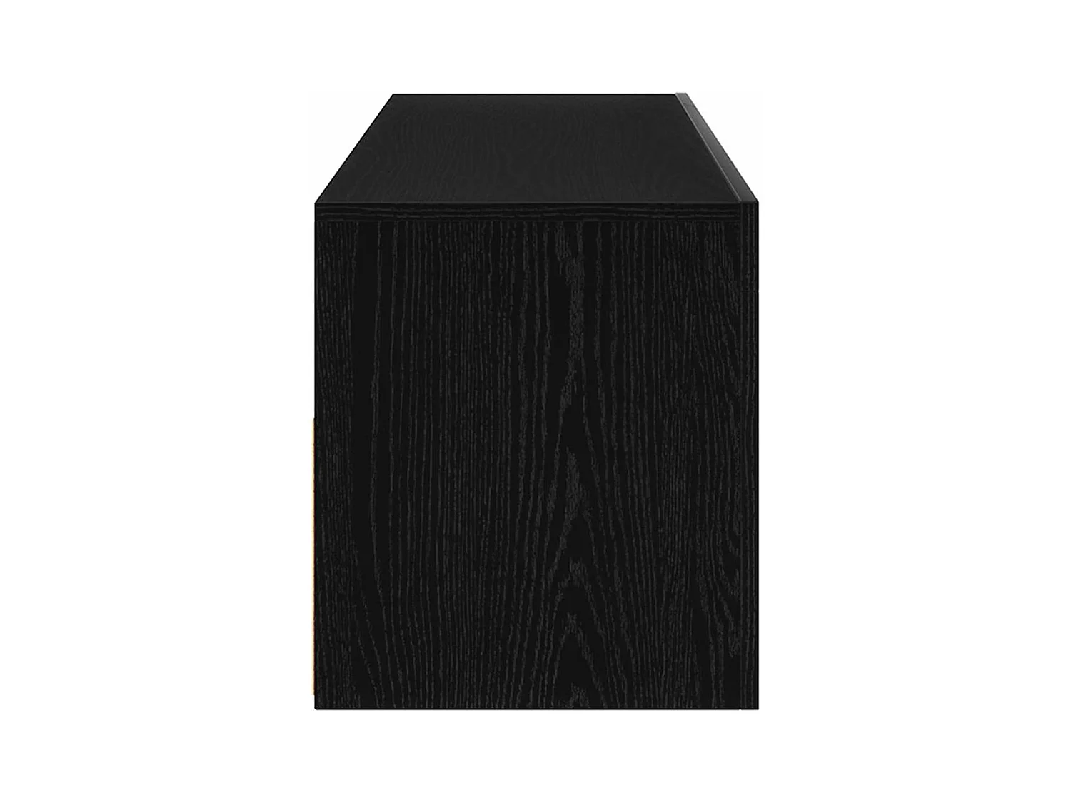 Meuble TV Noir 90 x 35 x 40 cm Bois d'ingénierie