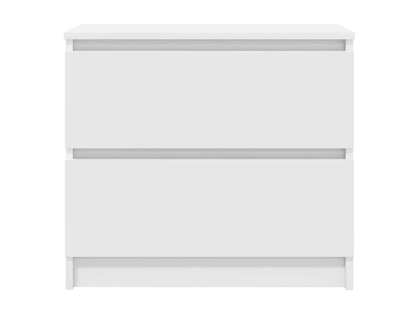 Meuble TV blanc 60x35x54 cm bois d'ingénierie