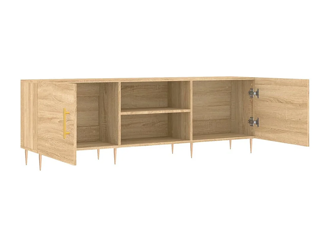 Sonoma Eiche TV-Schrank 150x30x50 cm Holzwerkstoff