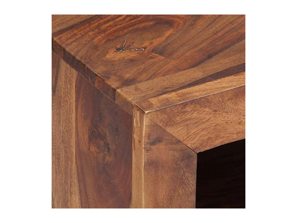 Meuble TV 120x30x40 cm Bois solide