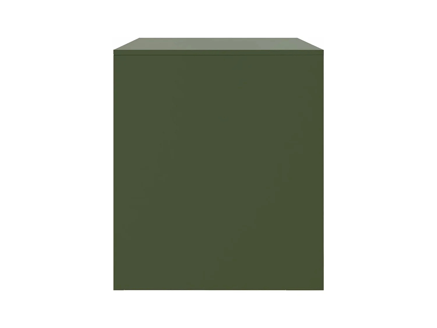 Olijfgroene tv-kast 67x39x44 cm staal