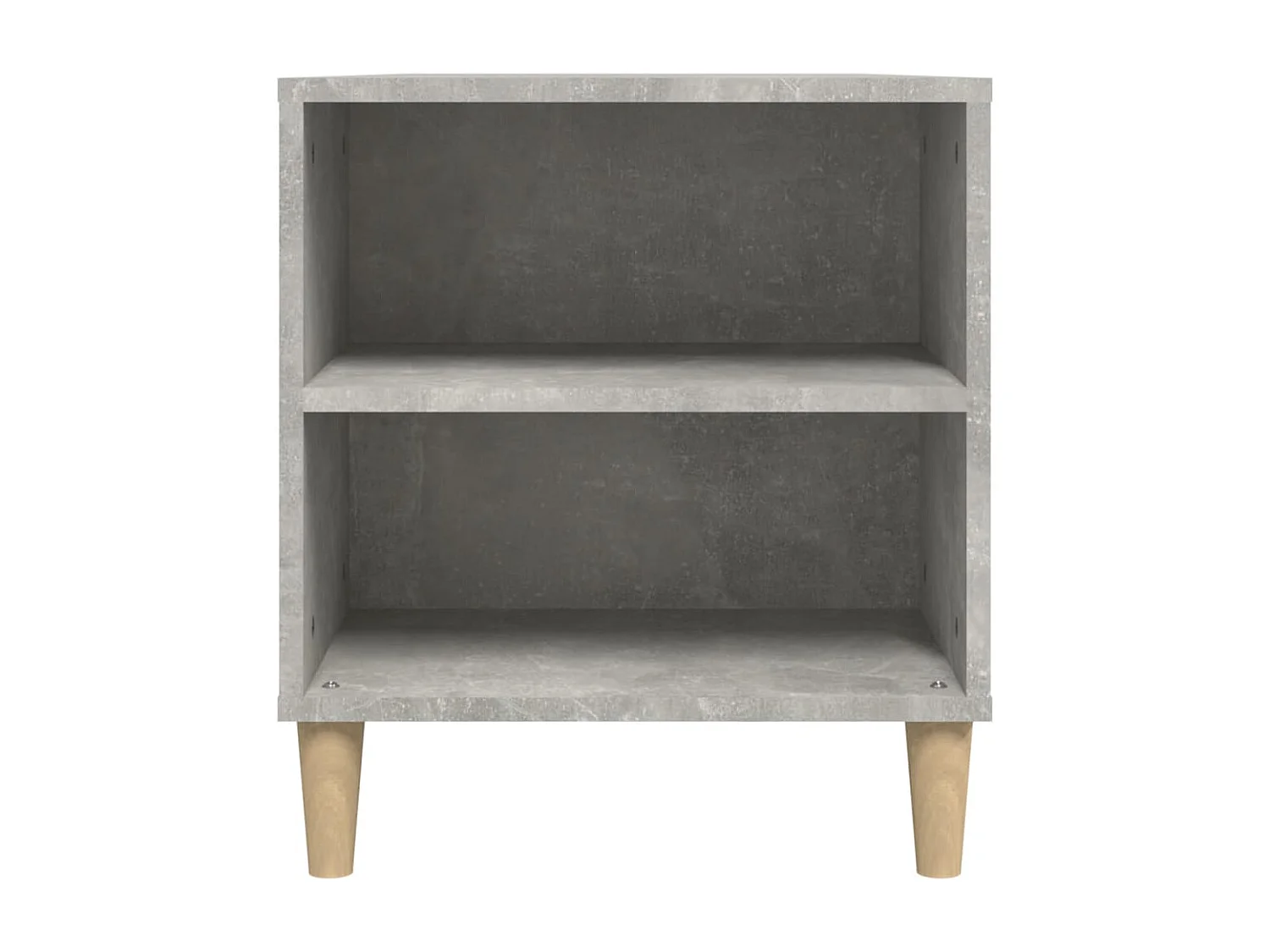 Meuble TV Gris béton 102x44,5x50 cm Bois d'ingénierie