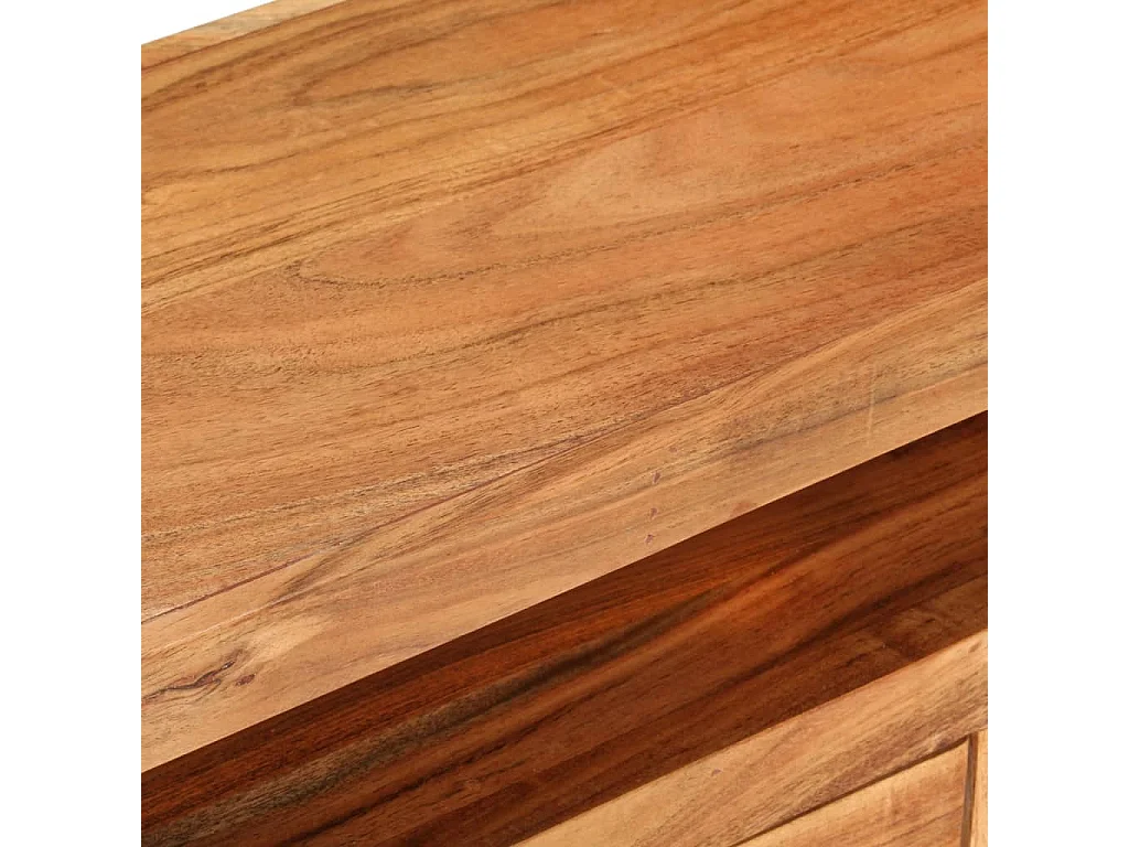 Mobile TV 110x30x40 cm Legno massello di acacia