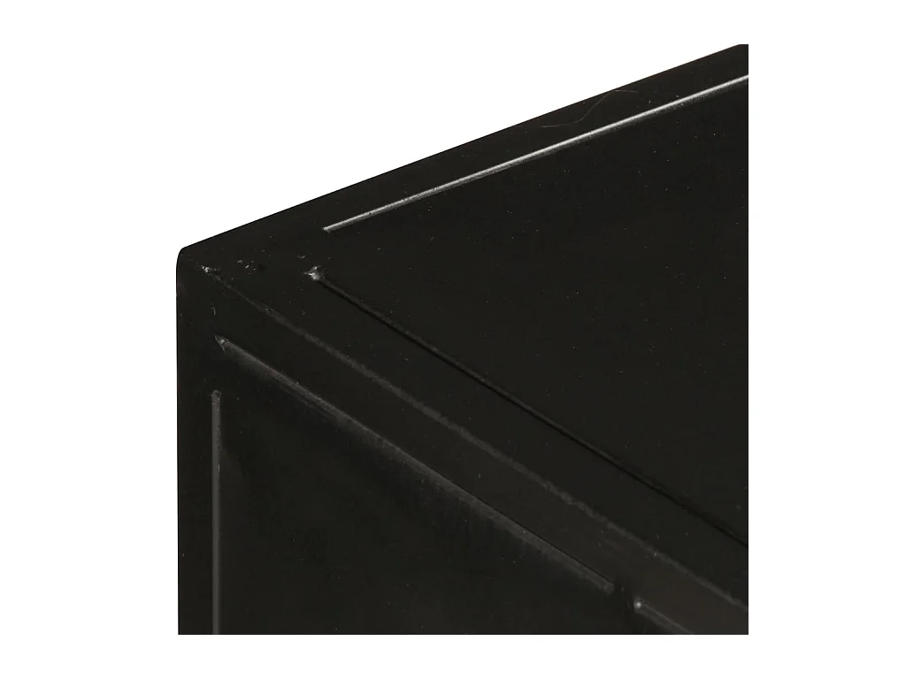 Meuble TV 90x30x40 cm Bois de manguier brut