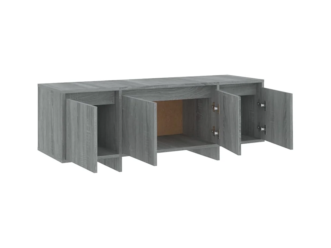 Meuble TV Sonoma gris 120x30x40,5 cm Bois d'ingénierie