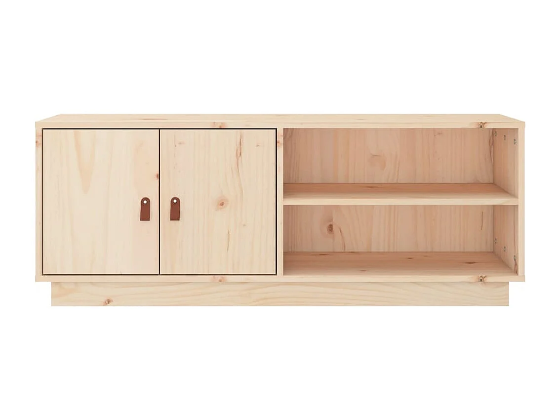 Meuble TV 105x34x40 cm Bois de pin massif