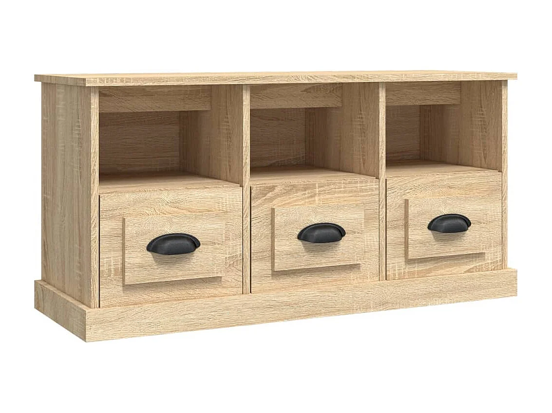 Sonoma Eiche TV-Schrank 100x35x50 cm Holzwerkstoff