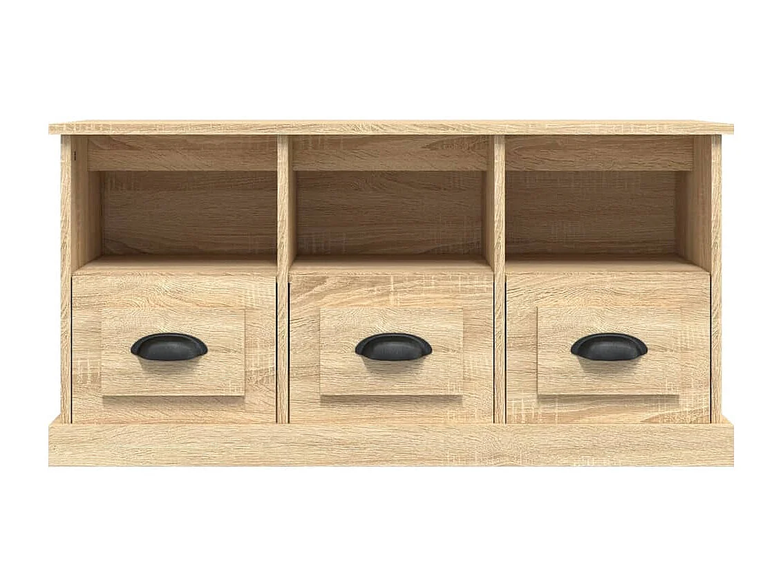 Sonoma Eiche TV-Schrank 100x35x50 cm Holzwerkstoff