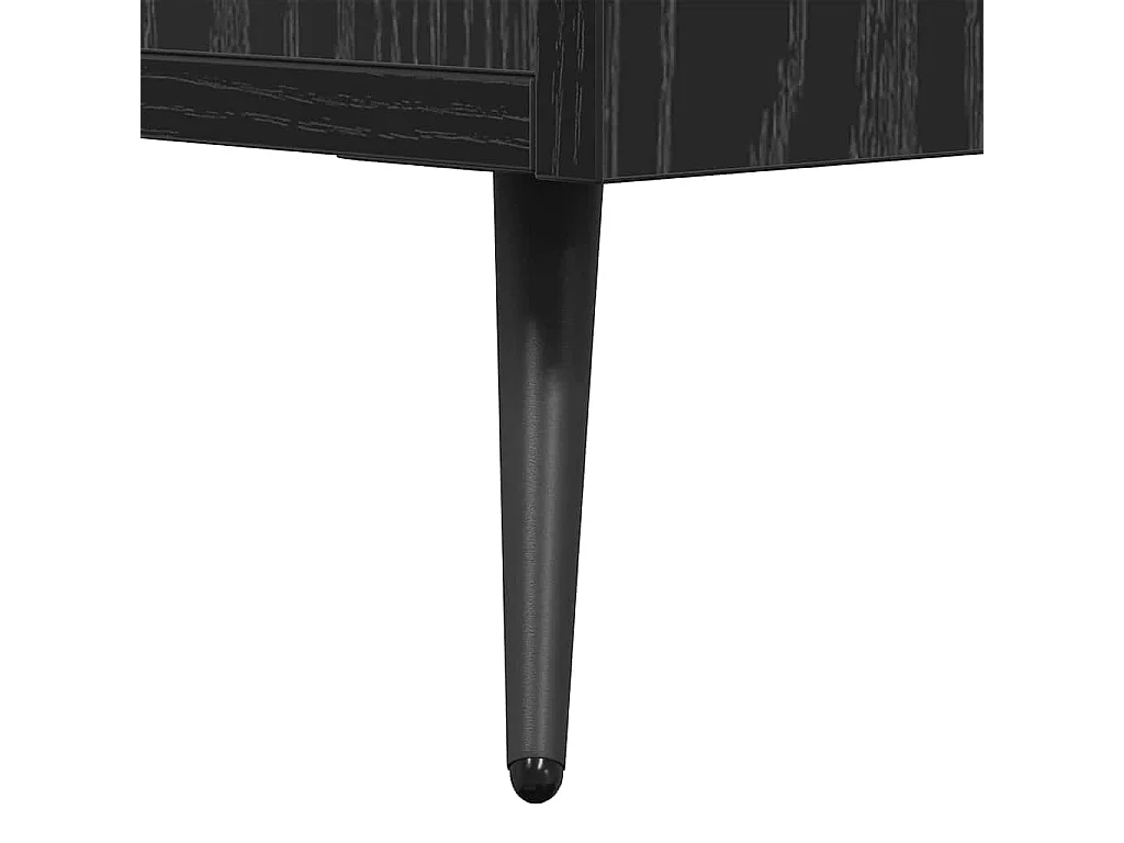 Meuble TV Chêne noir 150 x 30 x 50 cm Bois d'ingénierie
