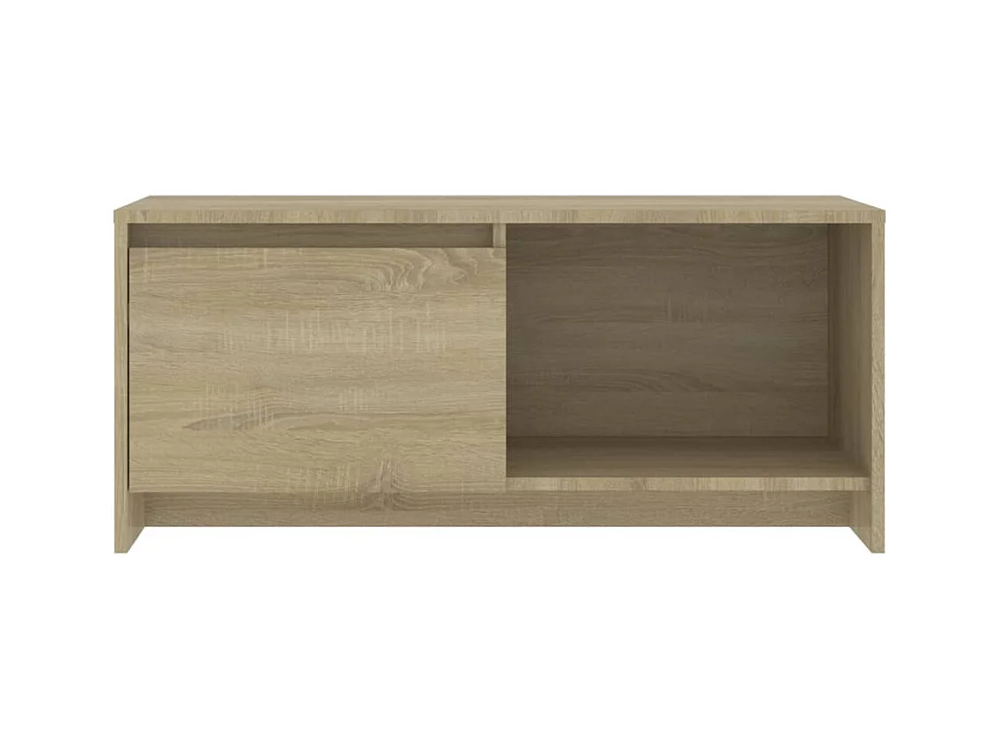 Meuble TV Chêne sonoma 90x35x40 cm Bois d'ingénierie