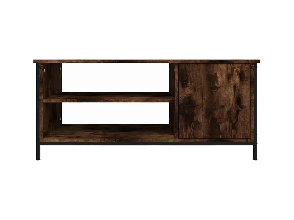 Mobile TV in rovere affumicato 100x40x45 cm in legno ingegnerizzato