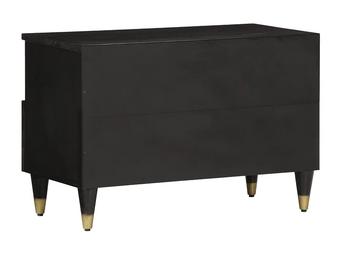 Mobile TV 70x33x46 cm Legno massello di mango