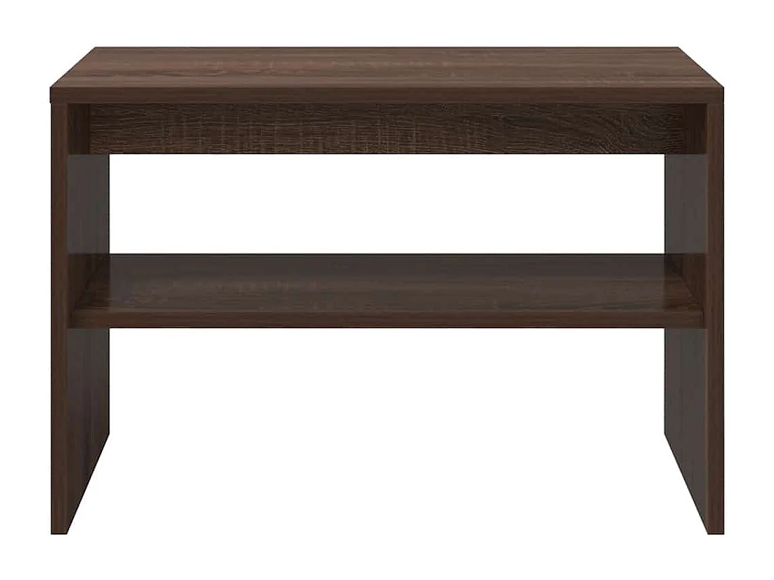 Meuble TV chêne marron 60x40x40 cm bois d'ingénierie