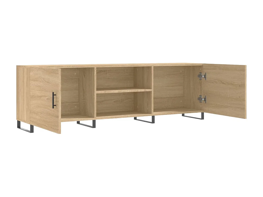 Sonoma Eiche TV-Schrank 150x30x50 cm Holzwerkstoff