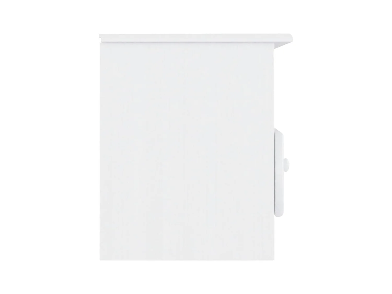 Mobile TV ALTA bianco e cassetti 100x35x41 cm in legno massello di pino