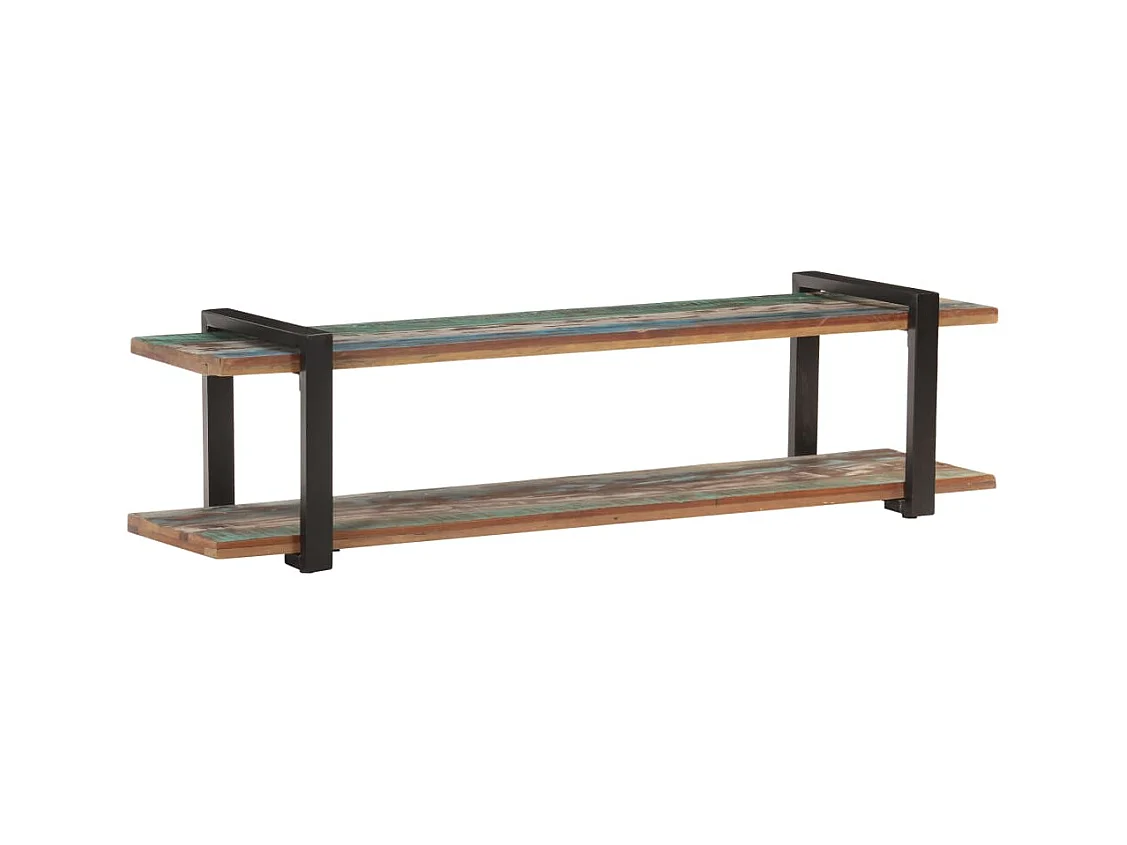 Mobile TV 160x40x40 cm Legno massello di recupero