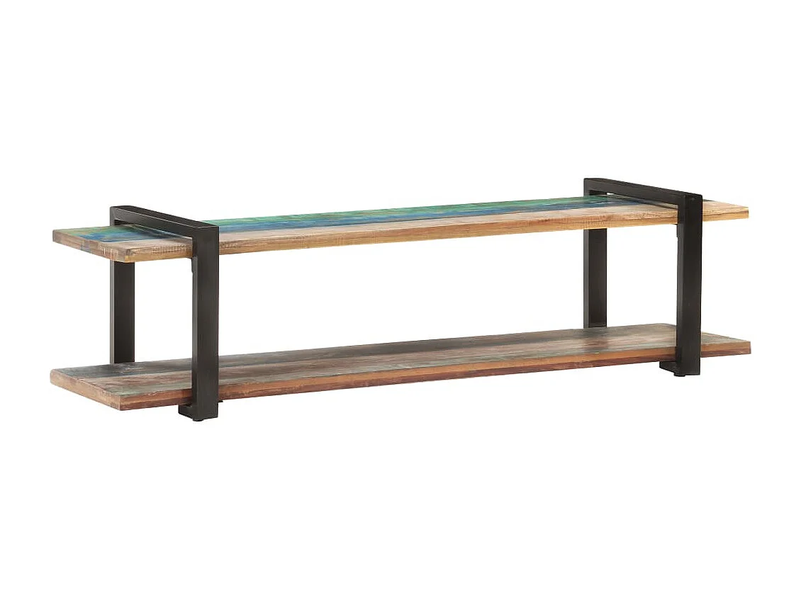 Meuble TV 160x40x40 cm Bois de récupération massif
