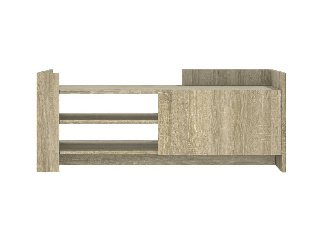 Meuble TV Chêne sonoma 100x35x40 cm Bois d'ingénierie