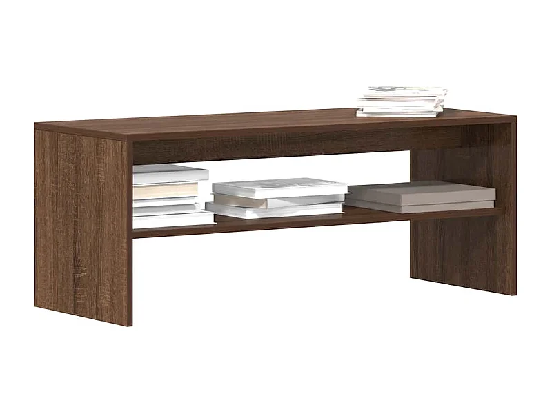 Mueble de TV Roble marrón 100x40x40 cm Madera de ingeniería