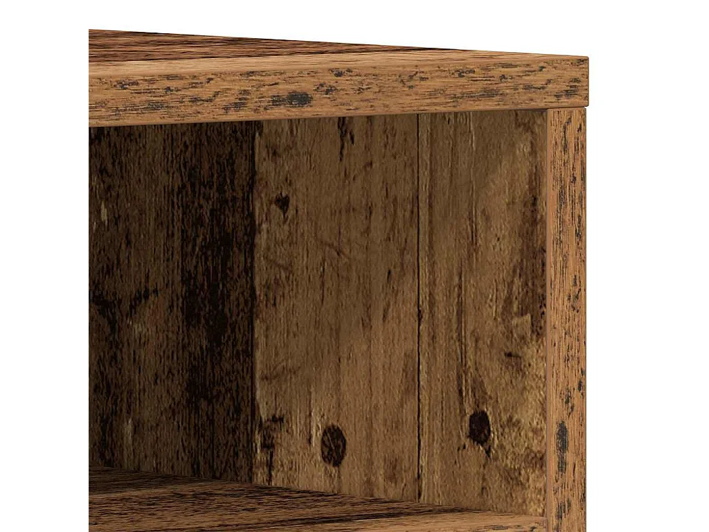 Buffet TV en bois vieilli 150x30x44,5 cm en bois d'ingénierie