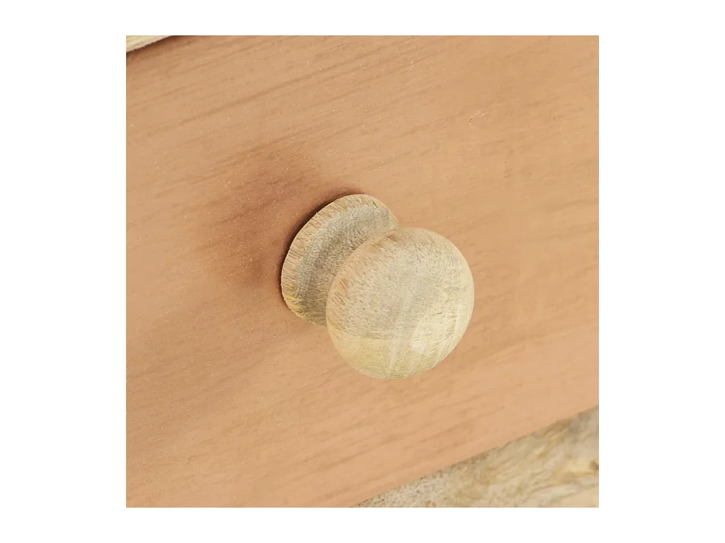 Mobile TV 110x30x45 cm Legno massello di mango