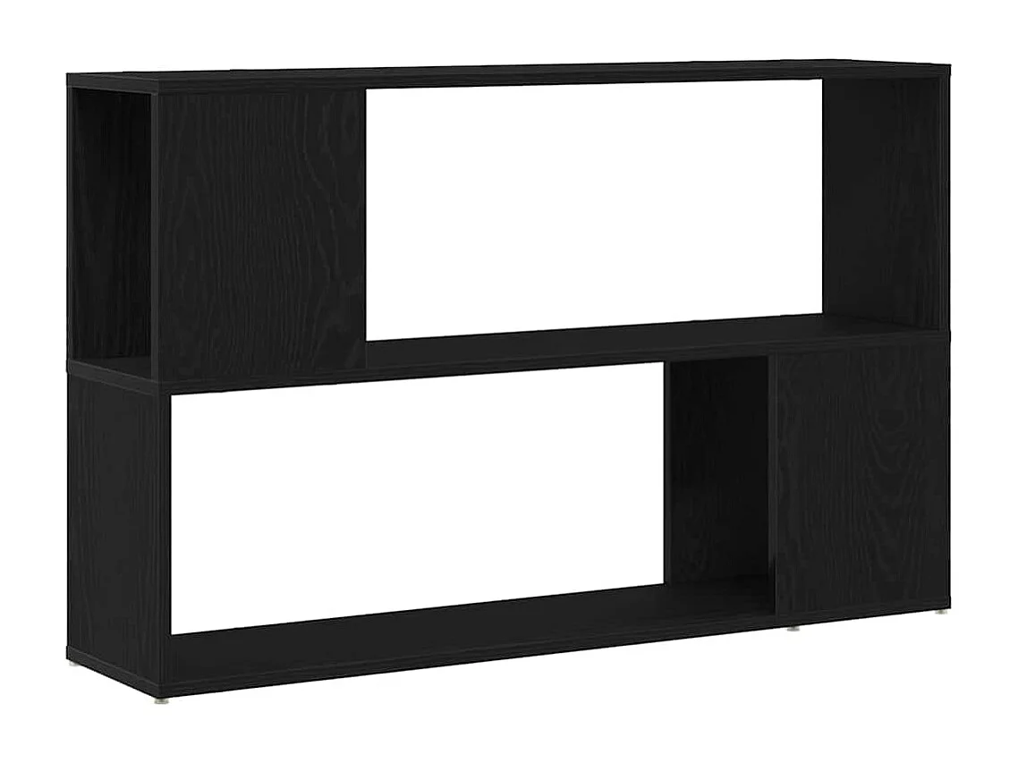 Centre de divertissement Noir 100 x 24 x 63 cm