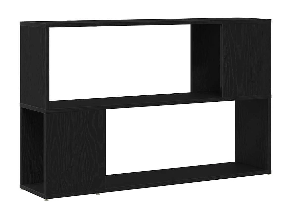 Centre de divertissement Noir 100 x 24 x 63 cm