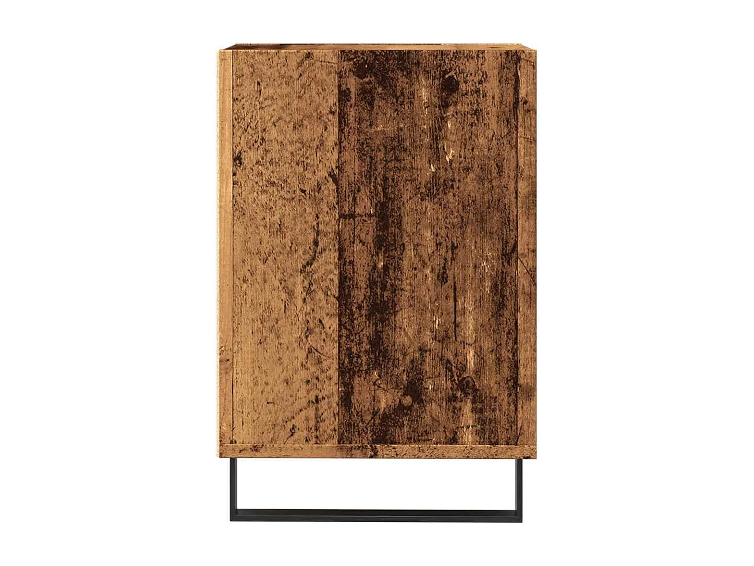 Meuble TV vieux bois 100x35x55 cm bois d'ingénierie