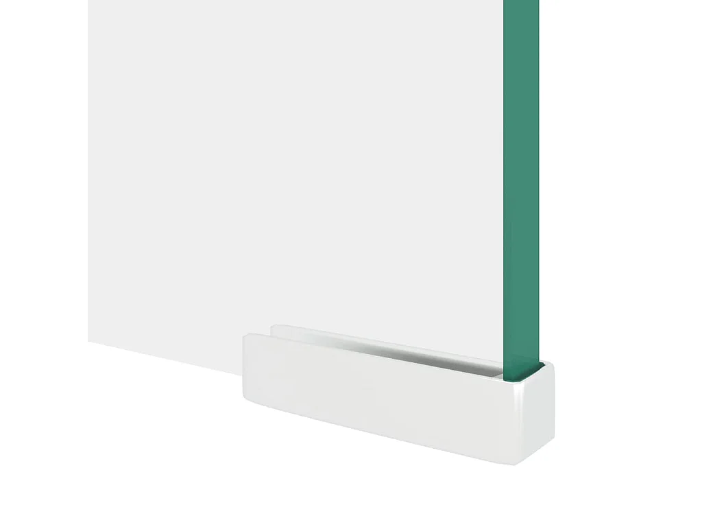 Meuble TV/pour moniteur 120x30x13 cm verre transparent