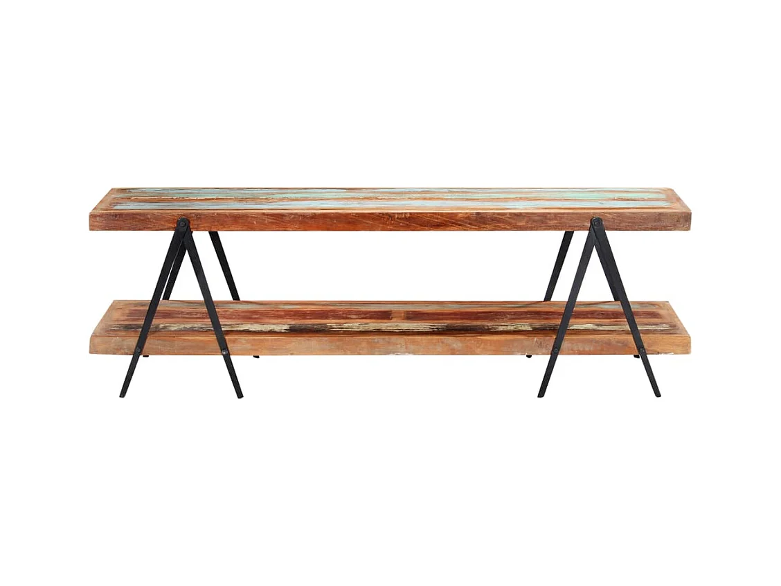 TV-Schrank 160x40x50 cm Massivholz Altholz