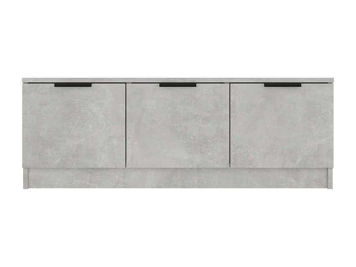 Mobile TV grigio cemento 102x35x36,5 cm in legno ingegnerizzato