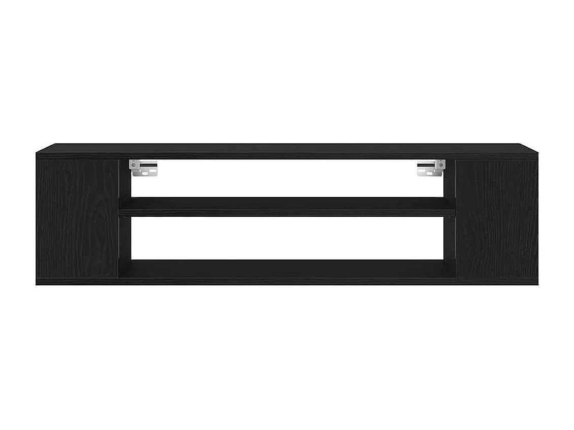 Meuble TV Noir 100 x 30 x 26,5 cm Bois d'ingénierie