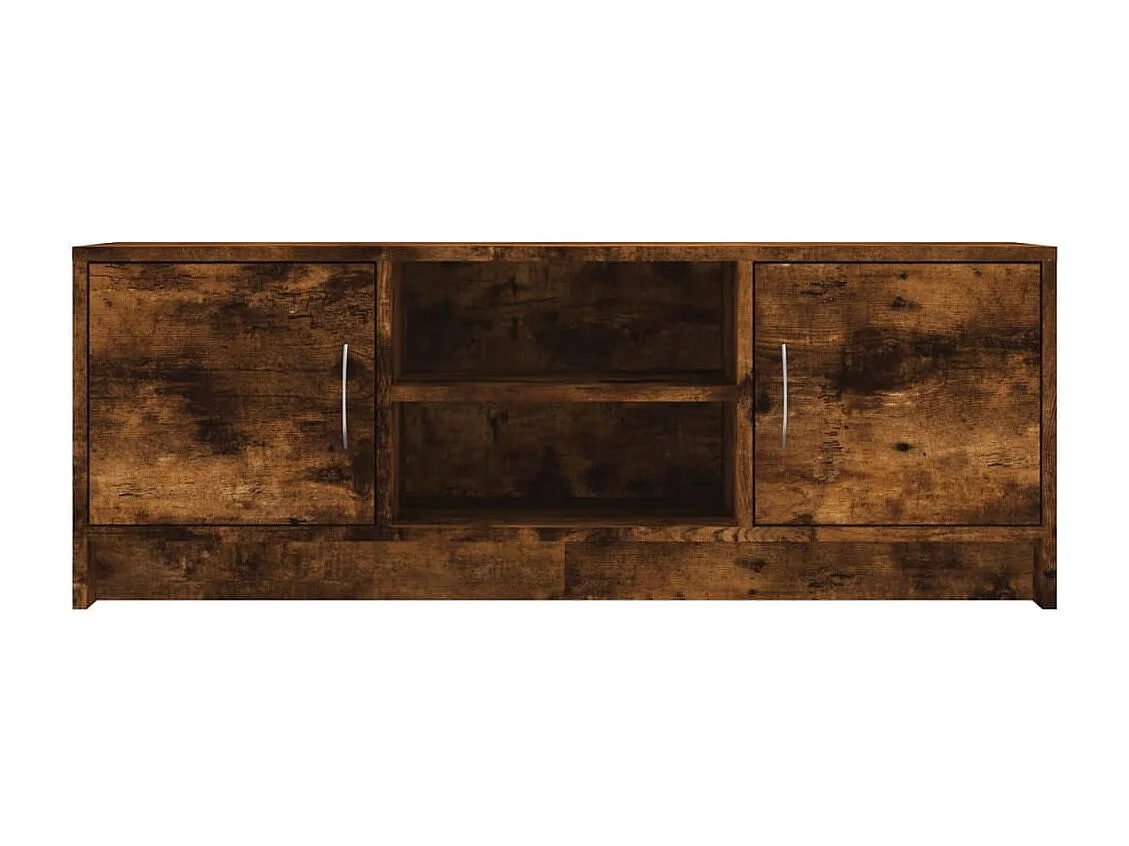Mobile TV in rovere affumicato 102x30x37,5 cm in legno ingegnerizzato
