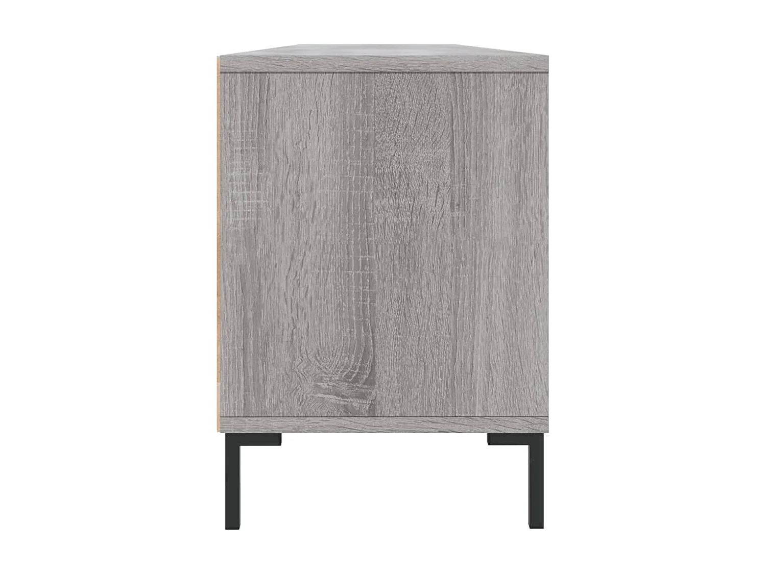 Mobile TV grigio Sonoma 150x30x44,5 cm in legno ingegnerizzato