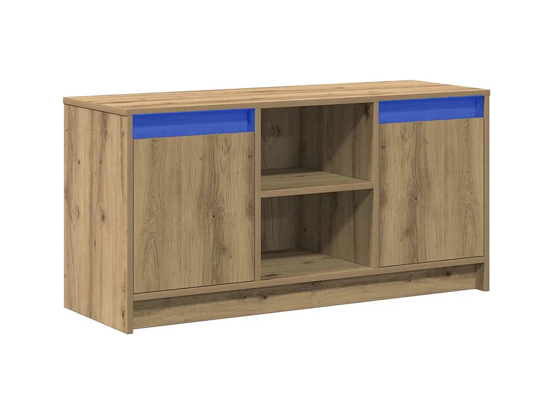 Meuble TV Marron 100 x 34 x 50 cm Bois d'ingénierie