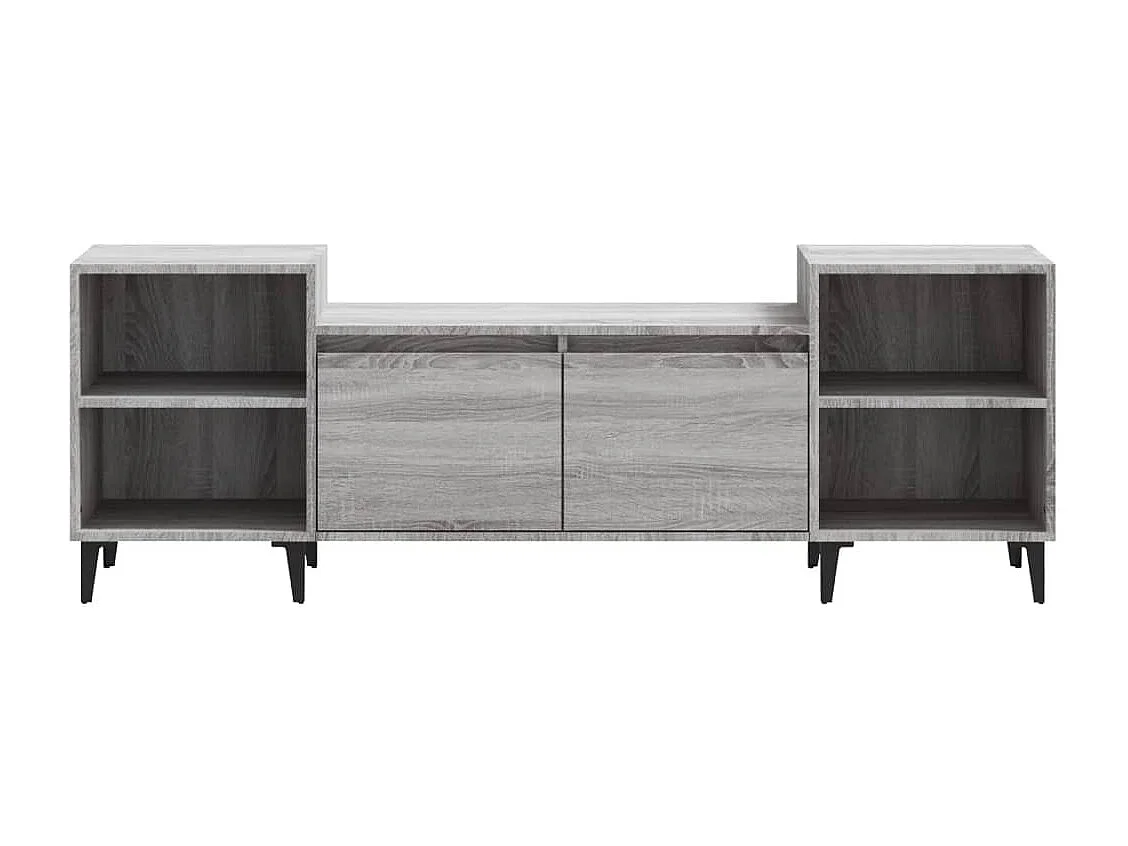 Sonoma TV-meubel grijs 160x35x55 cm Technisch hout
