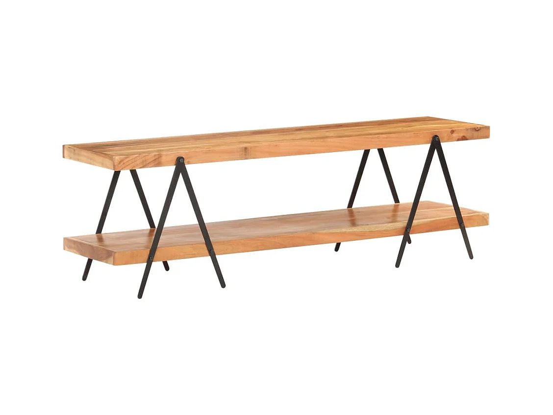 TV-Schrank 160x40x50 cm Massivholz Akazie