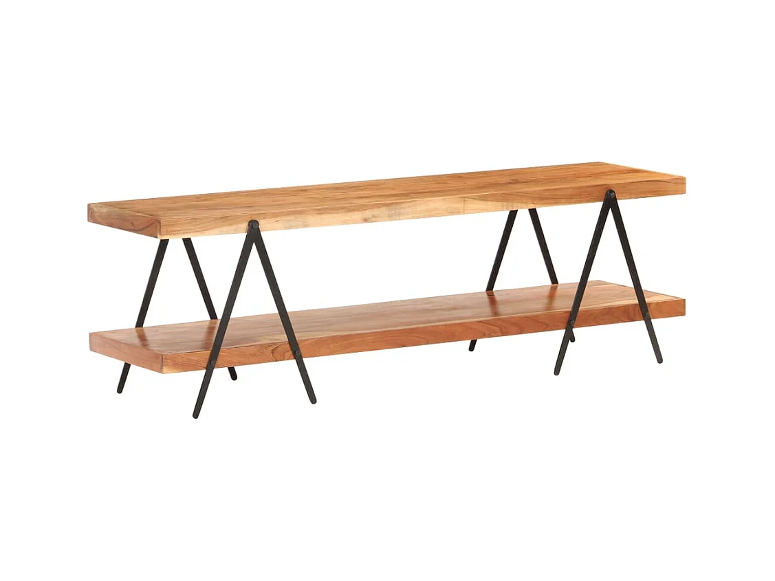 TV-meubel 160x40x50 cm Massief acaciahout