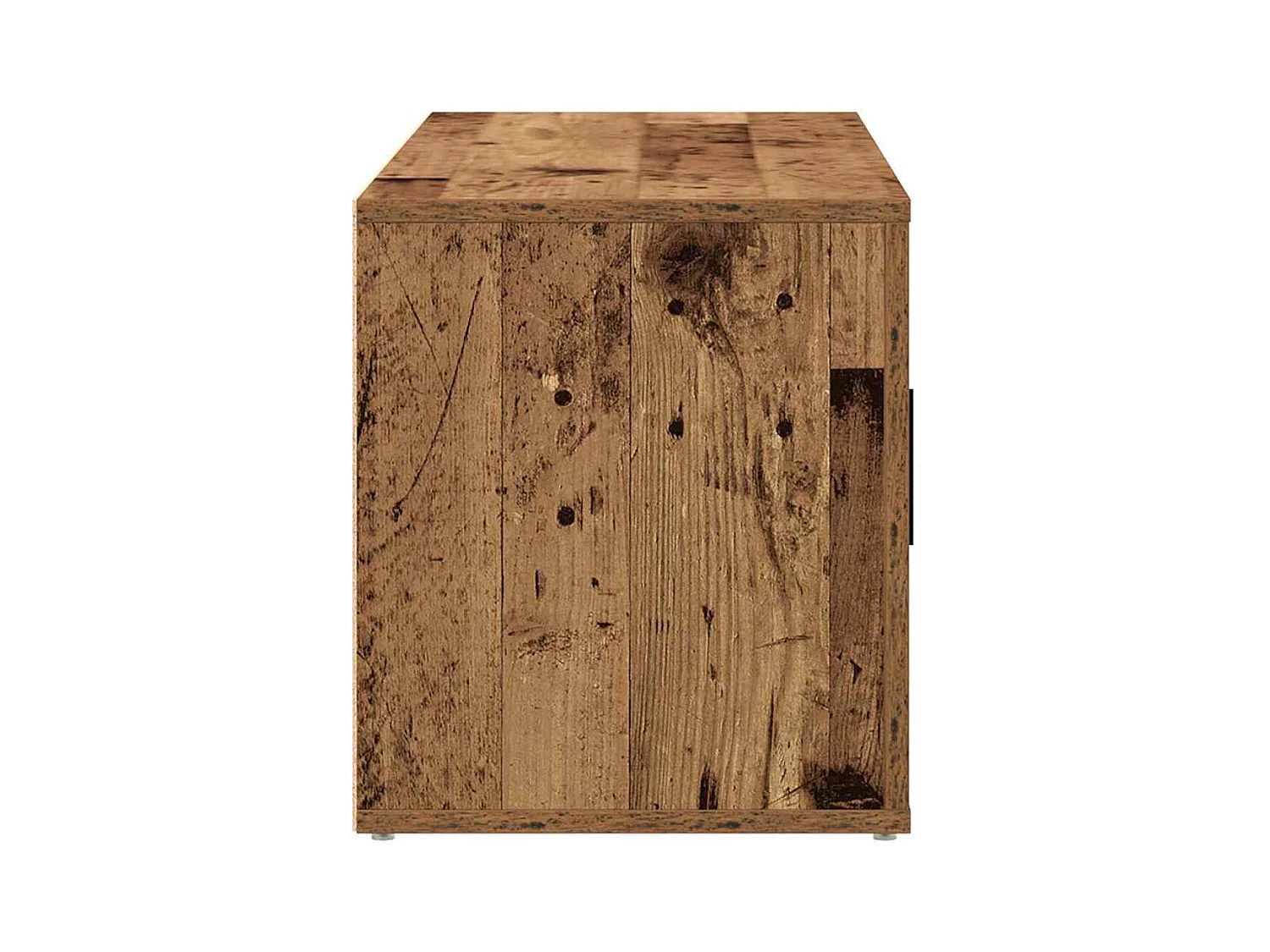 Meuble TV Bois ancien 100 x 35 x 40 cm Bois d'ingénierie