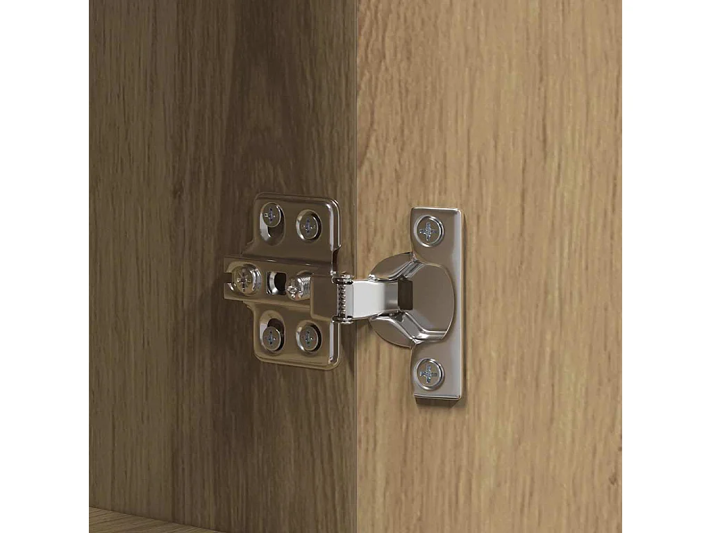 Meuble TV Marron 139,5 x 34 x 50 cm Bois d'ingénierie