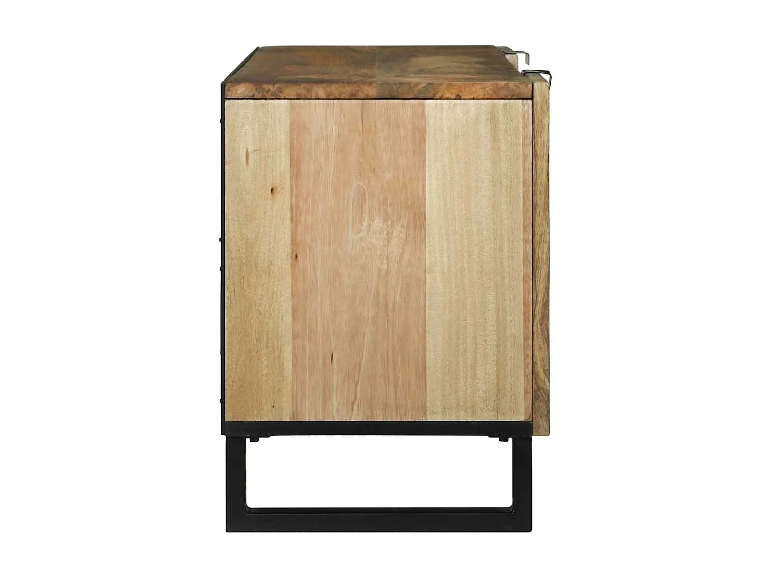 Meuble TV Marron 105 x 33 x 46 cm bois de manguier massif